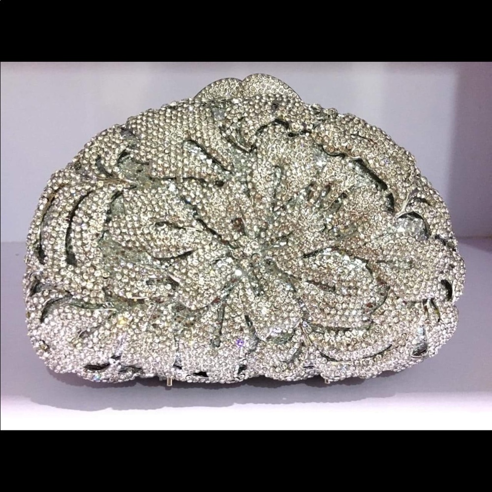 Crystallized Swarovski clutch